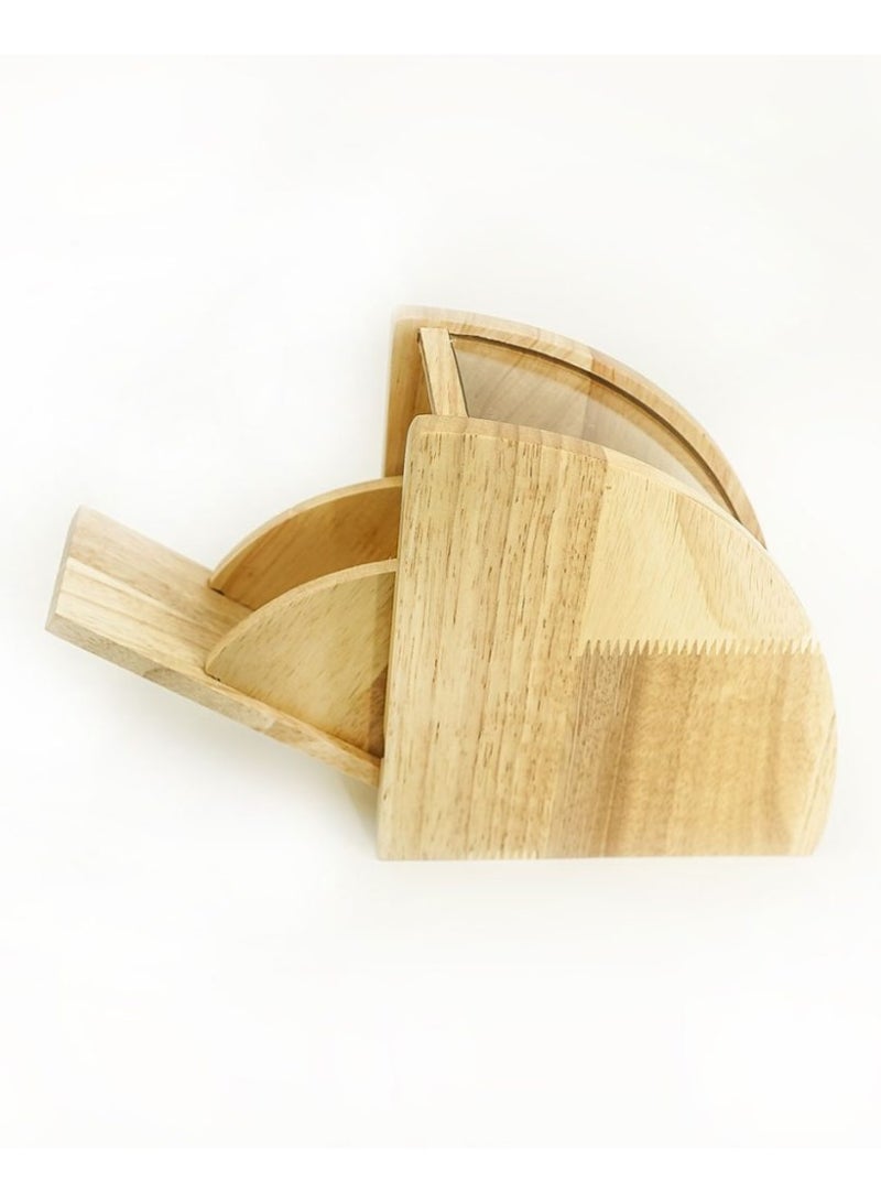 Precise Wooden Filter Paper Stand with Cover - Image 2