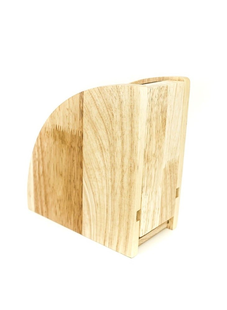 Precise Wooden Filter Paper Stand with Cover - Image 3