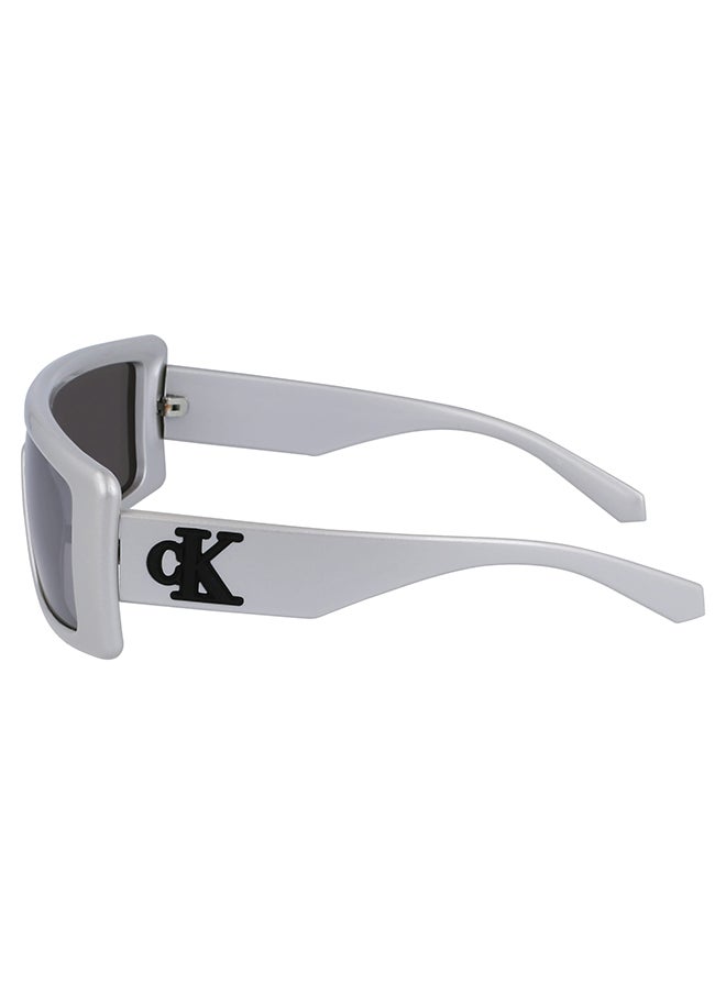 Calvin Klein Jeans Unisex UV Protection Shield Sunglasses - CKJ23655S-040-5720 - Lens Size: 57 Mm  - Image 2