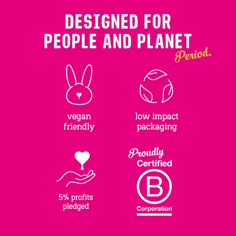 Flo - Extra Long Maternity Pads (30 Pack) - Super Soft + Breathable - 4 Wings - Heavy Flow - Organic Bamboo Period Pads for Women - Postpartum Essentials - Plant Based - Vegan & Cruelty Free - Image 5