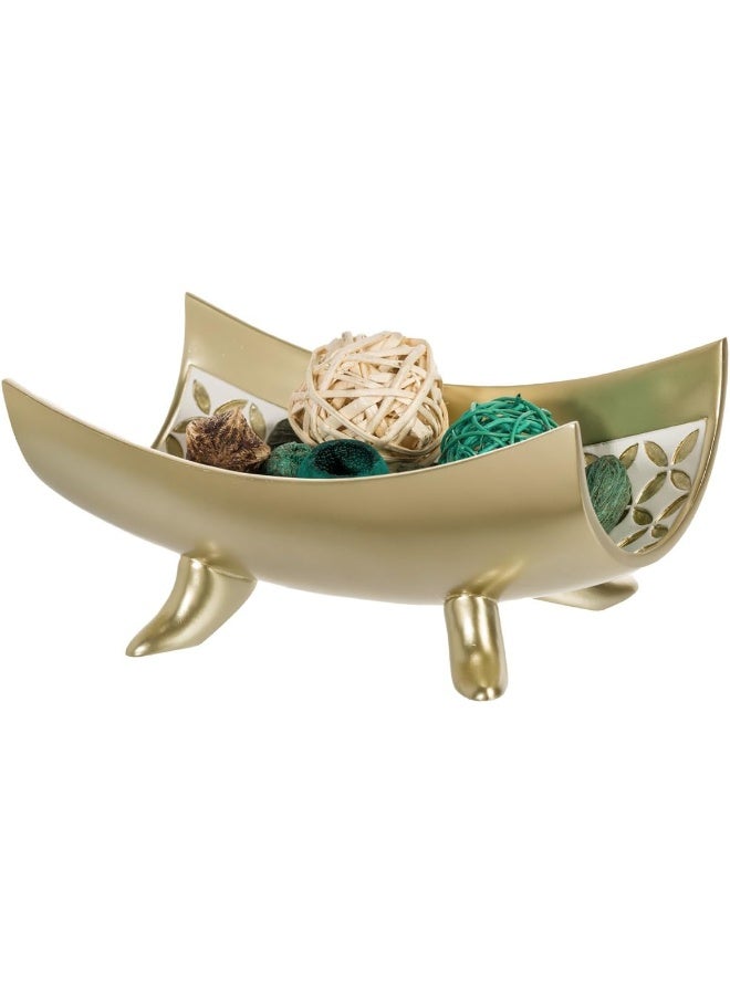 Creative Scents Schonwerk Diamond Lattice Decorative Bowl Table Centerpiece  Home Decor for Living Room Centerpieces Table Decorations for Dining Room and Coffee Table - Image 4