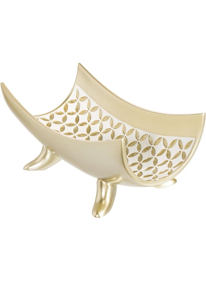 Creative Scents Schonwerk Diamond Lattice Decorative Bowl Table Centerpiece  Home Decor for Living Room Centerpieces Table Decorations for Dining Room and Coffee Table - Image 3