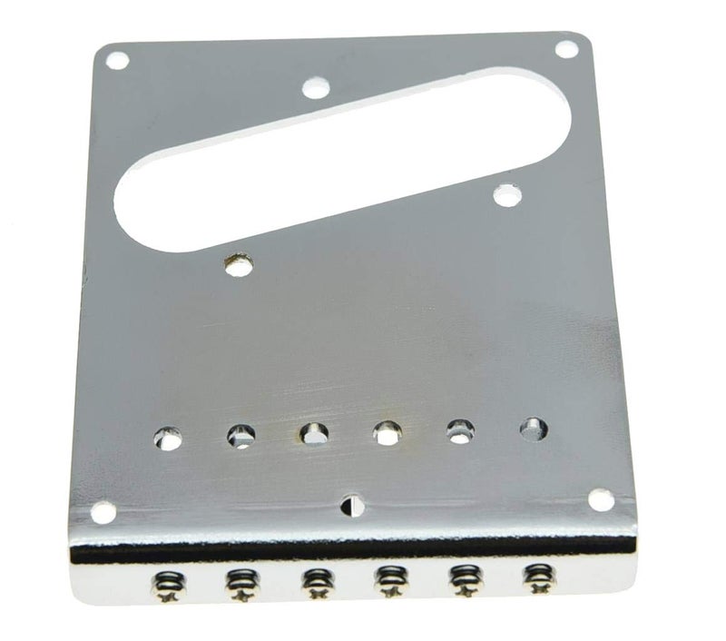 KAISH Chrome Tele Single Coil Bridge Guitar Bridge for Telecaster/Tele Guitar - Image 3