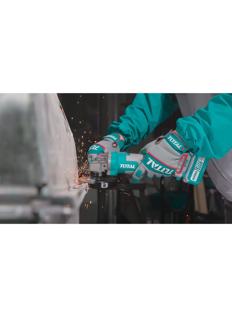 توتال صاروخ 20 فولت 4.5 بوصة 900 واط مع 2 بطاريه وشاحن من توتال TAGLI261522 - Image 2