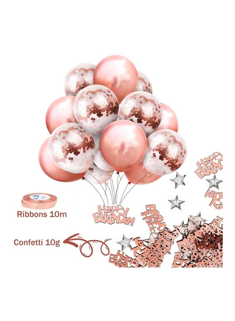 إسكدنيا مجموعة بالونات زينة لحفلات أعياد الميلاد مع ستارة شرابة - Image 4