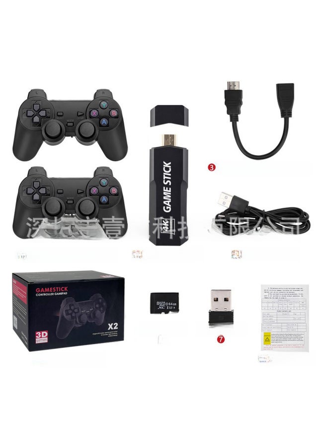 Neutral Strict Gd10 Home Game Machine Wireless Hd X2 Game Machine Double Uitra Game Machine New Entry - Image 5