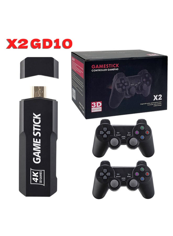 Neutral Strict Gd10 Home Game Machine Wireless Hd X2 Game Machine Double Uitra Game Machine New Entry - Image 4