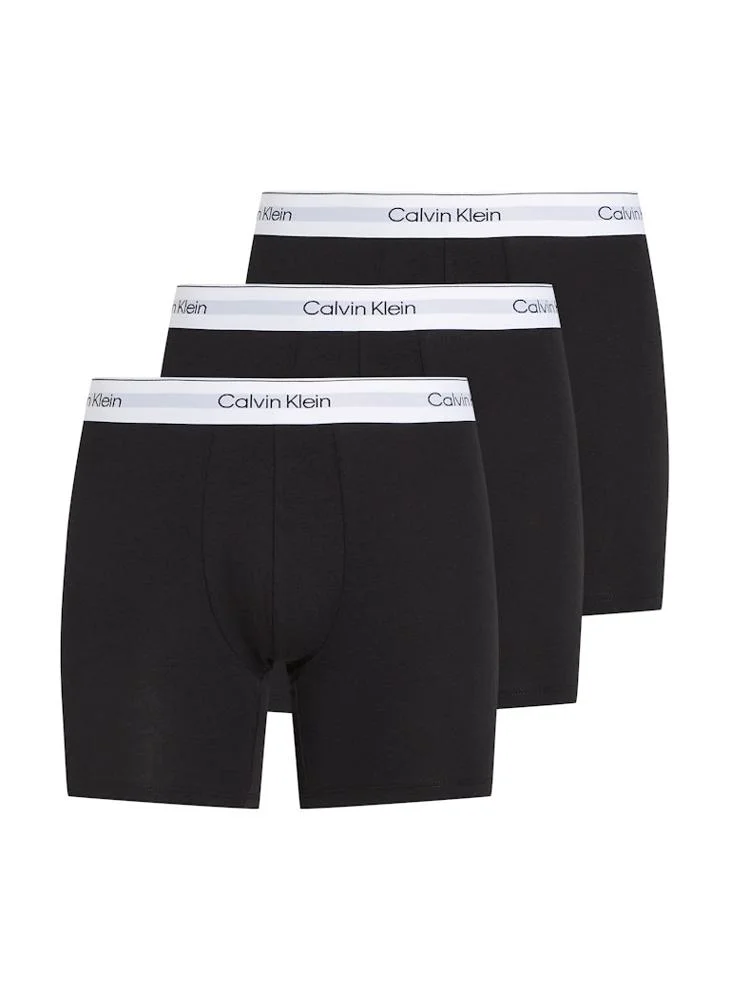 CALVIN KLEIN 3 Pack Logo Trunks