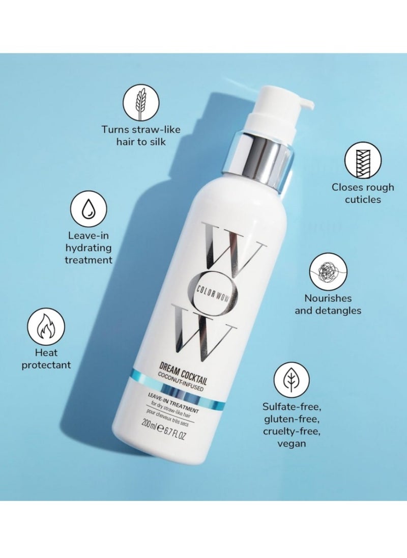 COLOR WOW Dream Cocktail Coconut Infused: Leave in Treatment for Silky, Supple, Frizz-Free Hair - Blow Dry Boost + Heat Protectant - pzsku/Z994B5FAEC89F6F4E9E7FZ/45/_/1716860857/c3c26811-f8dd-4a19-afcd-4a677ded5d1c