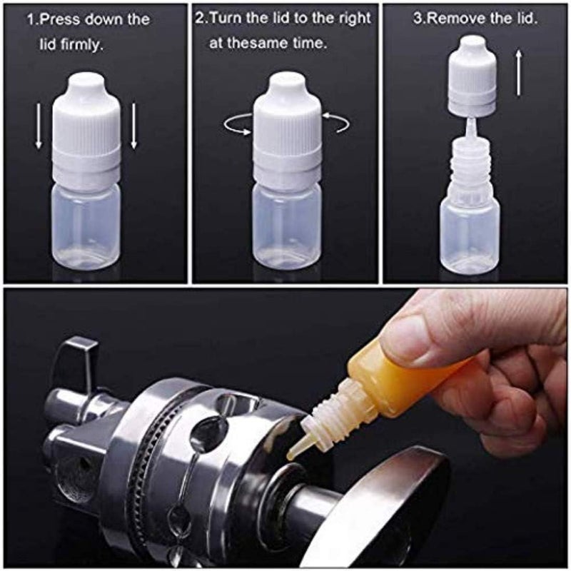 DIY Crafts DIY Crafts Pack of 40 Pcs Dropper Bottle Empty Plastic Dropper BottleDropping BottlPack of 40 Pcs Dropper Bottle  - Image 3