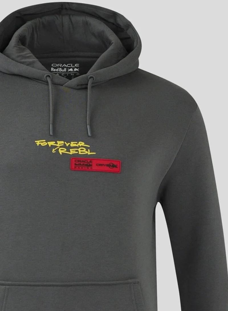 Red Bull  Red Bull Racing F1 20th Anniversary Hoodie - Gray for Men | Best Price UAE