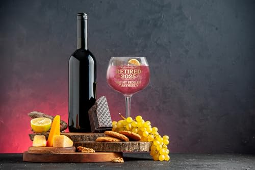 NewEleven Retirement Gift For Woman 2025 - Cool Retirement Gifts - Coworker Leaving, Farewell Party, Retired Decorations, Farewell Goodbye Presents For Coworkers, Friends - 16 Oz Wine Glass - Image 4