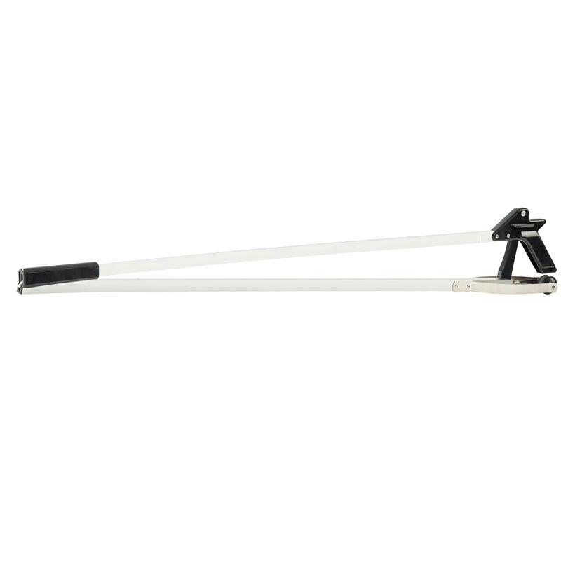 Luxet Reacher Grabber Tool X-Long 80" Aluminum Suction Cup Jaw, Foldable Lightweight Reacher Grabber Pickup Tool, Gripper Grabbers for Elderly Grab it Reaching Tool Trash Picker Grabber (Black) - Image 2