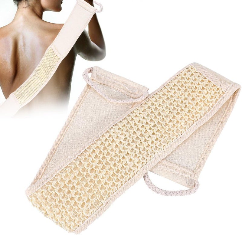 Brrnoo Back Scrubber Loofah Bath Wash Back Strap of Shower Massage and Dirty Clean Body Skin Care - Image 1
