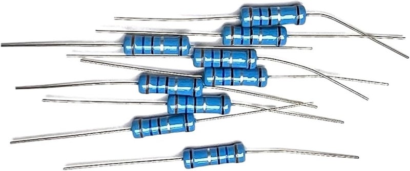 10pcs 3W 3.6R 36R 360R 3.6K 36K 360K 3R6 36 360 Ohm R K Accuracy 1% Five-Color Ring Resistance 0.1R-910K Metal Film Resistor(MF 3W 3R6 10pcs) - Image 1