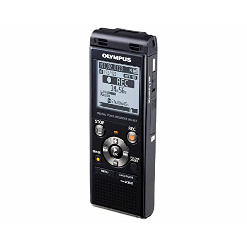 Olympus WS-853 Digital Voice Recorder - 4.1 cm (1.6") LCD - 8 GB Flash Memory - Image 1