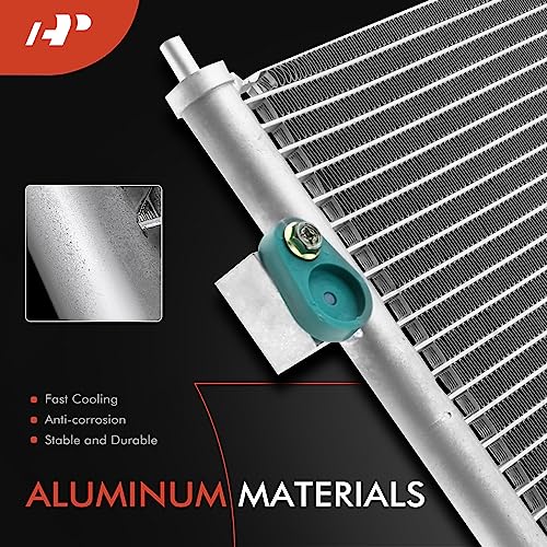 A-Premium Air Conditioning A/C Condenser Compatible with Honda Civic 2001-2005 & Acura EL 2001-2005, L4 1.7L - Image 2