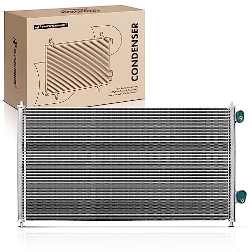 A-Premium Air Conditioning A/C Condenser Compatible with Honda Civic 2001-2005 & Acura EL 2001-2005, L4 1.7L - Image 1