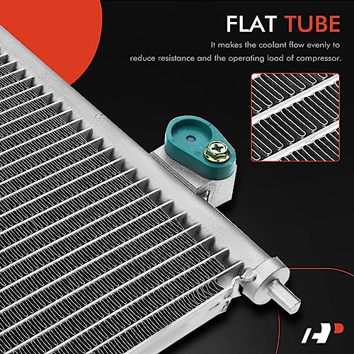 A-Premium Air Conditioning A/C Condenser Compatible with Honda Civic 2001-2005 & Acura EL 2001-2005, L4 1.7L - Image 3