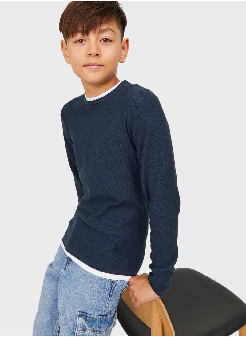 Jack & Jones Junior - Youth Essential T-Shirt - Image 1