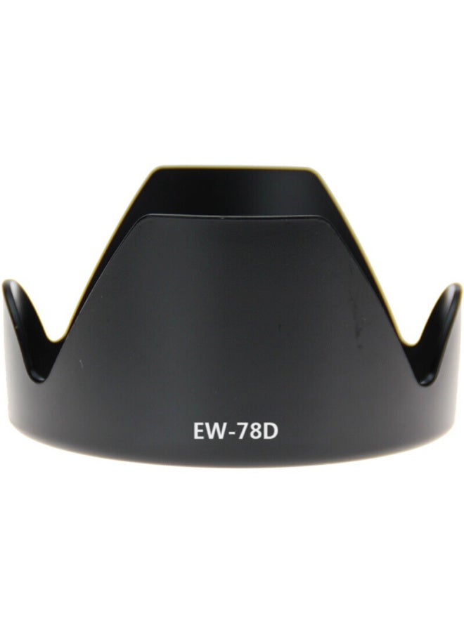 Earlymen Early Traveler Compatible With Canon 90D/850D/80D/77D/70D/7D2/7D/800D Dslr Camera, Ef-S18 Lens Hood, 72Mm Dslr Accessory, Ew-78D - Image 2