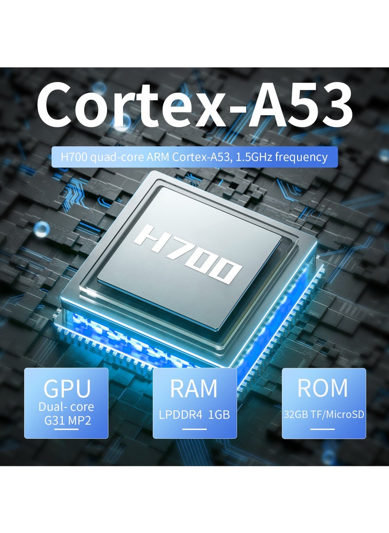 ANBERNIC  - Anbernic RGCube XX Handheld Game Console 3.95-inch IPS Screen 720*720 H700 quad-core ARM Cortex-A53 LPDDR4 1GB 3800mAh 5G WiFi Bluetooth HDMI TV Output【White-128GB-35 Emulators with 18000 Games Pre-installed】 - Image 1