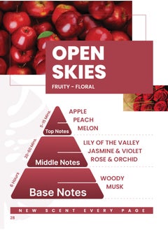 Scentabook Scentabook Diffuser Aroma Open Skies 1000ml | Premium oil | Made in France  - Image 2