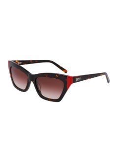 DKNY نظارة شمسية عين القطة للنساء - DK547S-237-5516 - مقاس العدسة: 55 ملم  - Image 3
