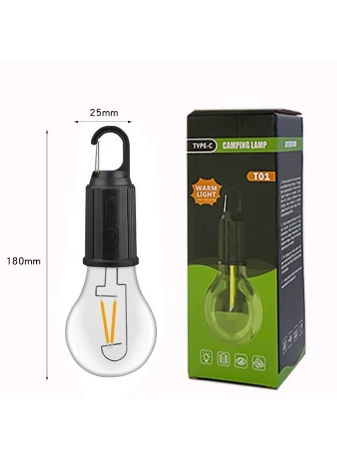 Loquat Multifunctional LED Strong Light Portable Lamp Household Multi-light Lighting Emergency Lamp Outdoor Camping Flashlight Wholesale-Colour:03-solar Energy - Image 5