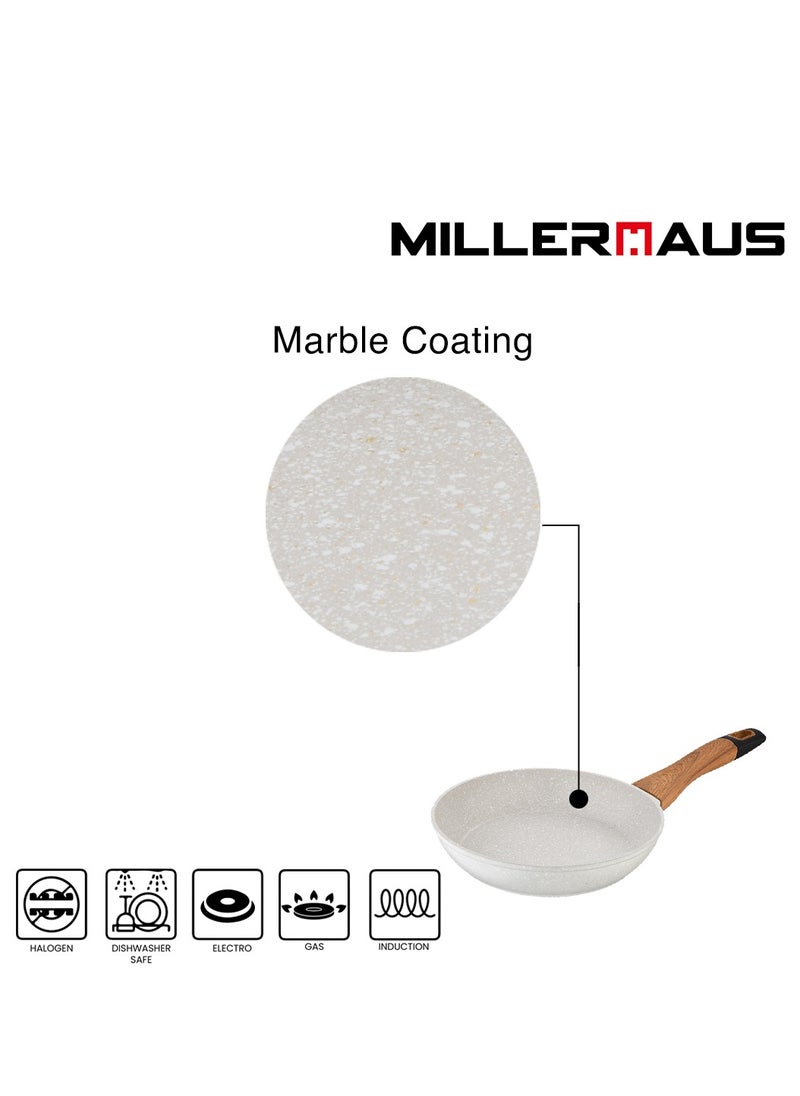 MILLERHAUS Millerhaus Natural Frypan 24cm Forged Aluminium  - Image 4