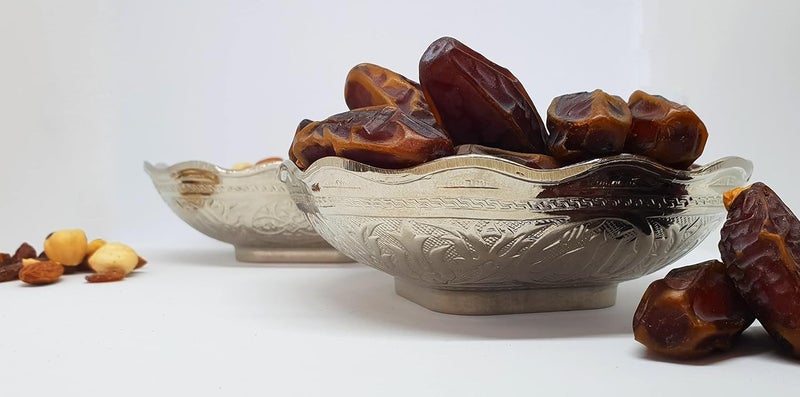 DLK  2 X Ayatul Kursi Sugar Bowl  MediumSize  5 13cm Turkish delight bowl  Date Fruit Bowl  Decorative Plate Gift  Set of 2 - Image 3