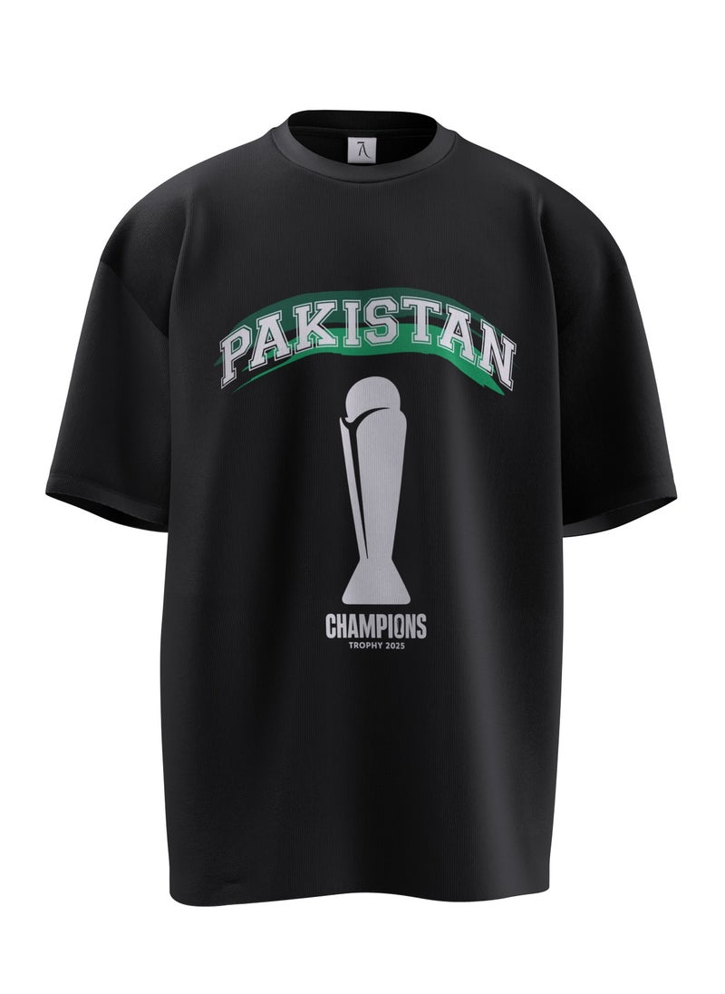 7 AURAS PAKISTAN Cricket Fan Tee (Champions Trophy Collection)  - Image 1