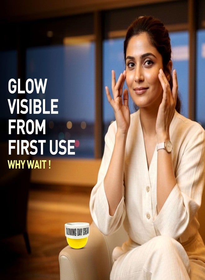 W2 Glowing Day Cream for Face Reduce Dark Spots and Blemishes | Preservative Free | Suitable For Oily, Dry & Combination Skin| For Women and Men | 80G - Image 4