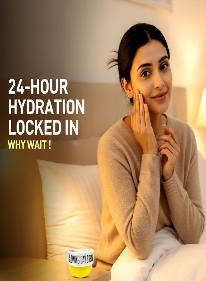 W2 Glowing Day Cream for Face Reduce Dark Spots and Blemishes | Preservative Free | Suitable For Oily, Dry & Combination Skin| For Women and Men | 80G - Image 3