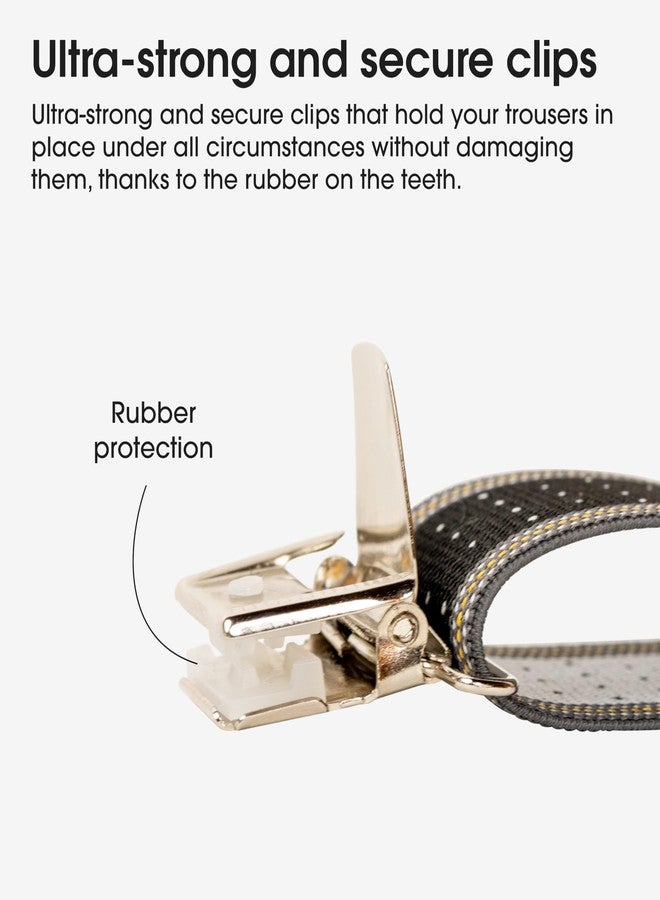 Pierrot - Men's Braces Wide and Vintage - Made in Germany/France - Adjustable Length up to 130 cm - - 100% German and French - Image 5