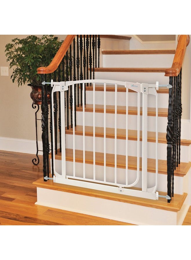 dreambaby Y-Shaped Spindle Rod Banister Gate Adaptors - For Dreambaby Pressure Mounted Gates - 9.5mm Diameter Size & 4.5inch Length - Silver - 2 Count (Pack of 1) - Model L196 - Image 2