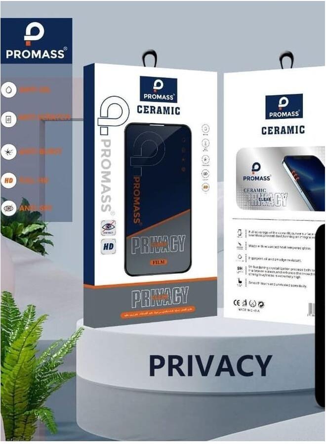 PROMASS Pro Mass Screen Protector Nano Glossy Privacy Protection for iPhone 11PRO MAX