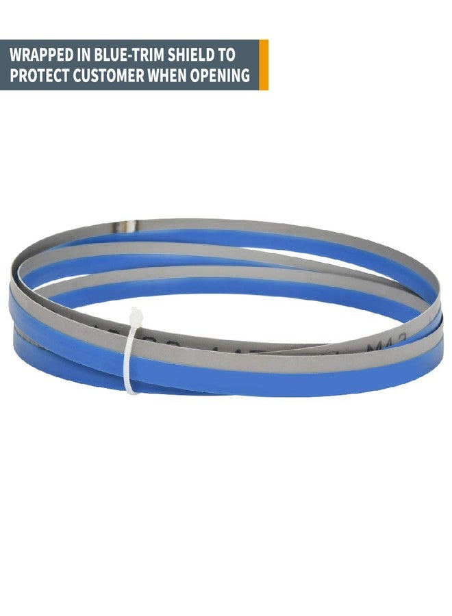 POWERTEC 93 Inch Bi-Metal Bandsaw Blades, 3/4" x 10/14 TPI Non-Ferrous Metal Cutting Band Saw Blades for Jet JHVC-712 & JHVBS-7MW Band Saw, 1pk (13280) - Image 4