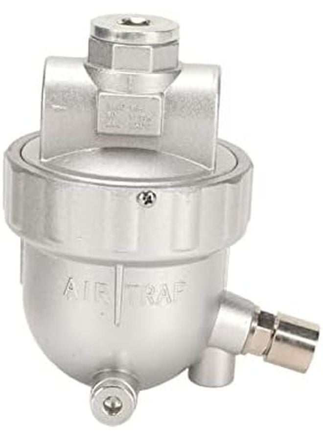 Auto Drain Valve Stainless Steel Filter Screen Aluminum Alloy Air Compressor Water Trap Separator One Button Clean Anti Block - Image 3