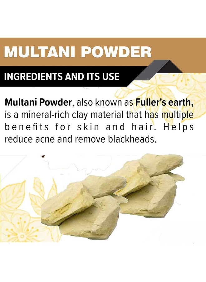 Oilanic 100% Pure & Natural Multani Mitti Powder- For Skin & Hair(100gm) - Image 3