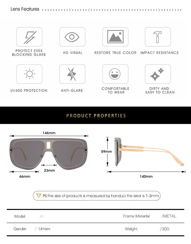 Sunglasses UV Protection Fashion 2980 - Image 4