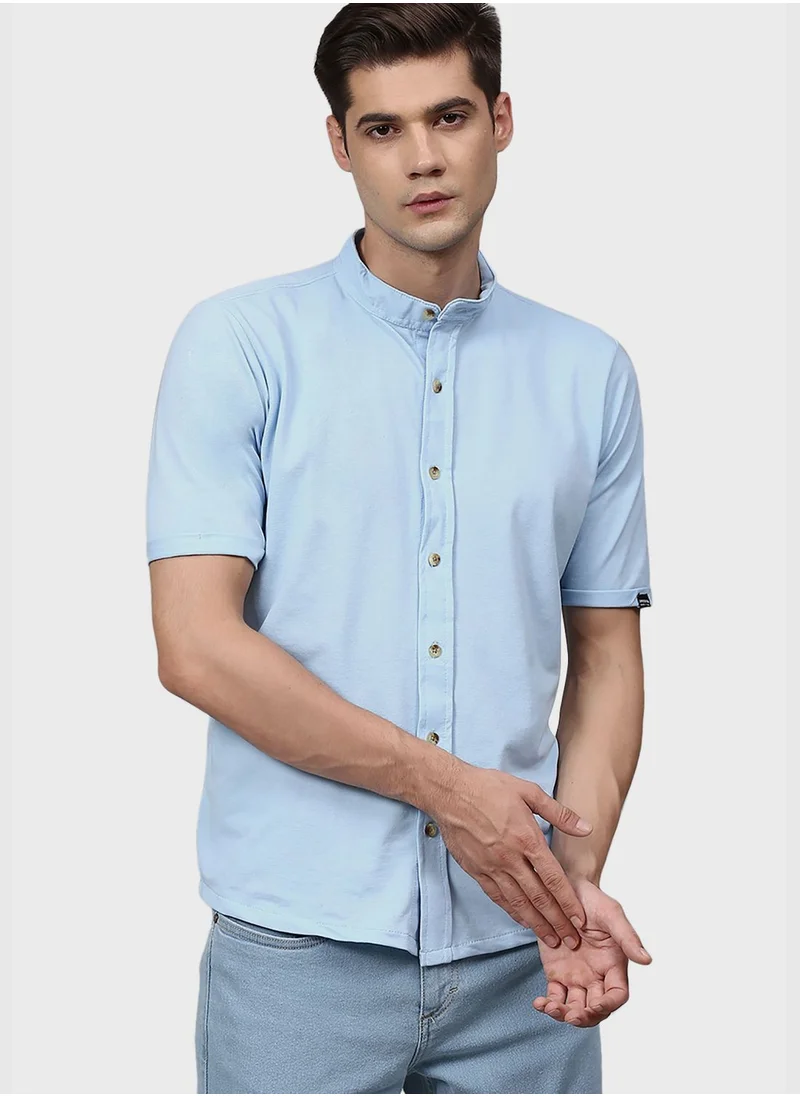 Campus Sutra Short Sleeve Shirt