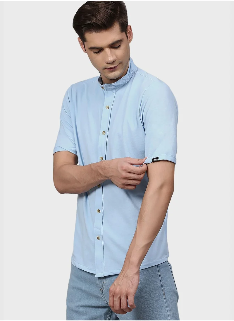Campus Sutra Short Sleeve Shirt
