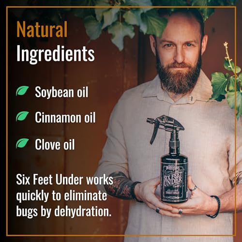 Dr. Killigan's Six Feet Under Plant Powered Insect Killer Spray | Indoor Natural Pest Control | Fleas, Pantry & Clothing Moths, Ants, & Cockroaches | Family Friendly, Pet Safe (24 oz) - Image 4