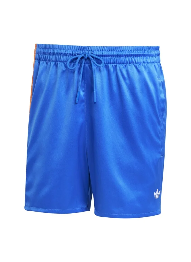 Adidas adidas Q2 MONOGRAM SHO Blue Originals Men SHORTS