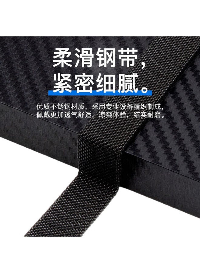 BHO Suitable For Xiaomi Band 9 Smart Fitness Bracelet, Wristband For Xiaomi Band 8, Metal Milanese Watch Strap, Accessories For Xiaomi Band 8 Nfc Version - Image 3