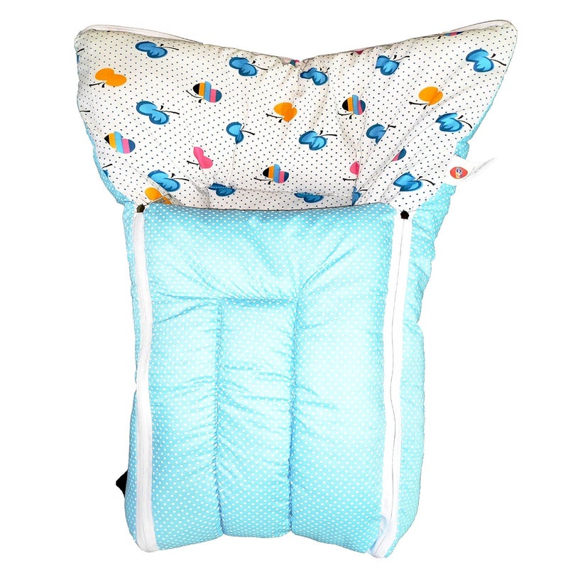 Planet of Toys 3in1 Sleeping and Carry Bag Bed Mattress Blue 0 to 6 Months Blue - Image 5