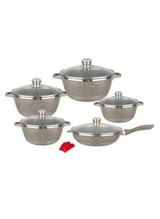 Cookware Set 12 Pieces Granite Stone - Pots and Pans set Multi Layer Granite Non Stick Coating Cookware Sets 100% PFOA FREE, Kitchenware Cooking - pzsku/Z994D7E9D4560988FC437Z/45/_/1739789177/6f855d52-949b-42f9-ab04-7477d24b59d9
