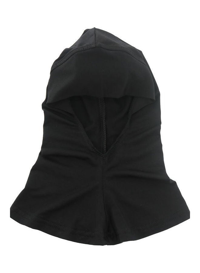 Comfortable Classic Long Scarf Black，Women Muslim Hijab Cap Adjustable Neck Cover Under Scarf Solid Plain Turban Cap Head Wear Cap - Image 2