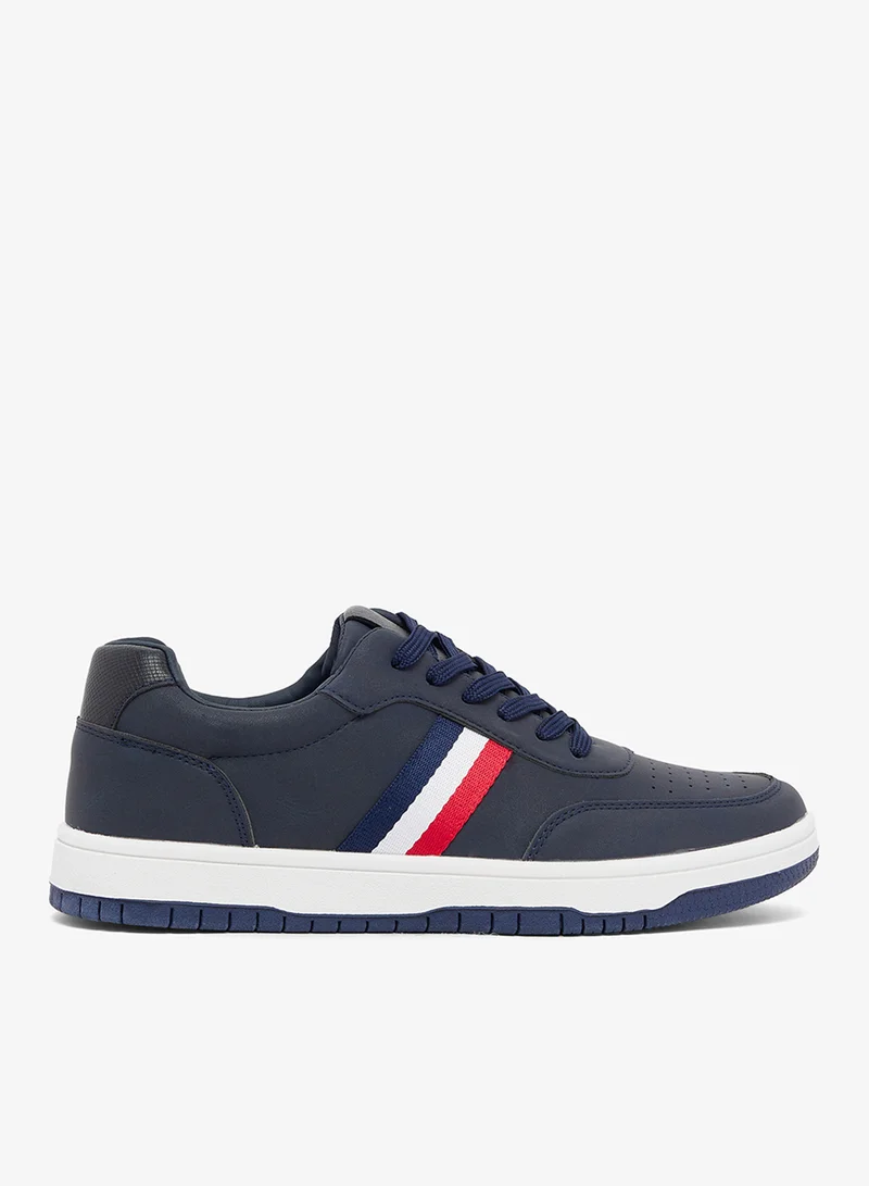 Seventy Five Casual Webbing Detail Sneakers